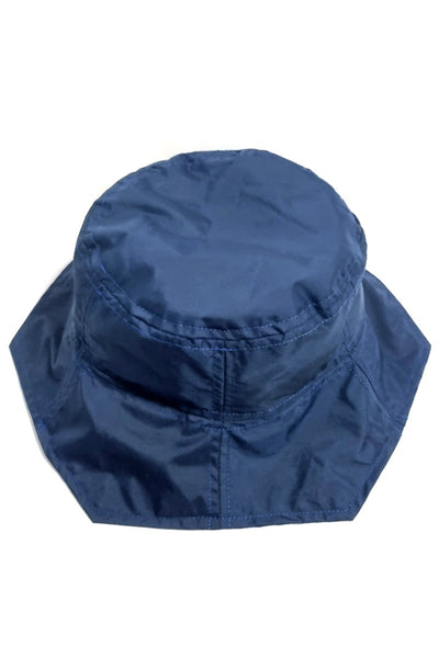LIMITED Upcycled Navy Raincoat Hexy Hat